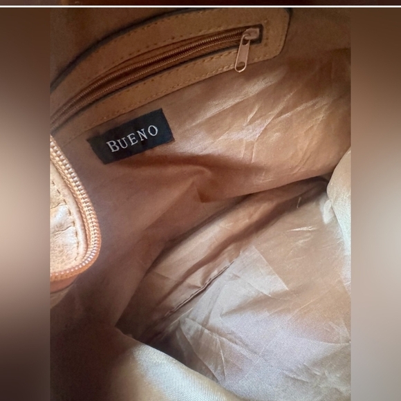 Bueno Patchwork Leather Shoulder Bag Or Crossbody Bag - Picture 3 of 9